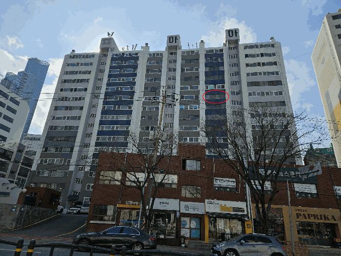 부산광역시 해운대구 중동 1521-32 마마아파트 10층1002호 아파트 경매 사진 2