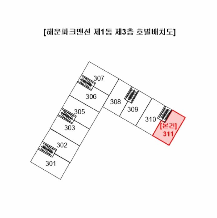 부산광역시 남구 문현동 986-5 해운파크맨션 1동 3층311호 아파트 경매 사진 7