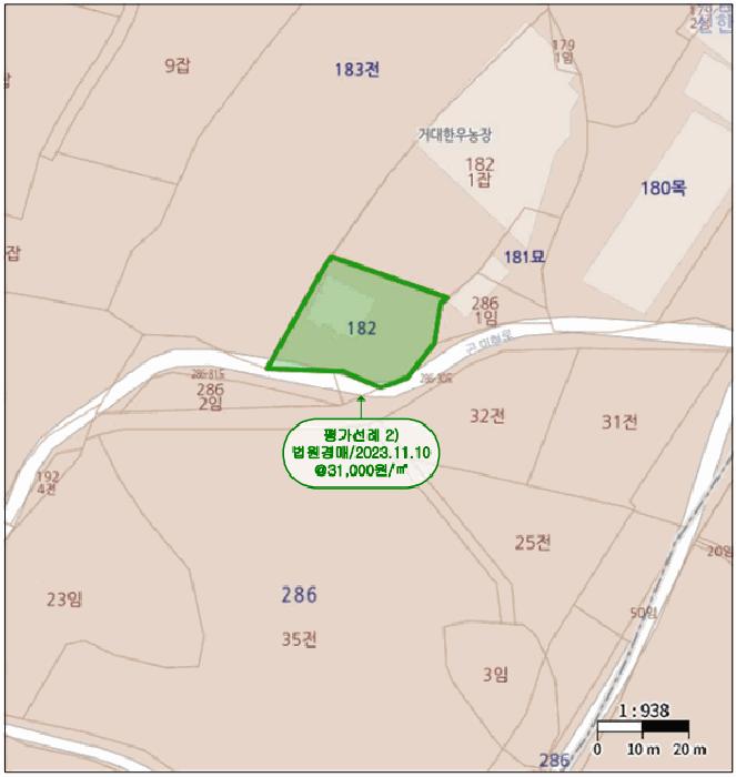 전라남도 영암군 삼호읍 망산리 442-3 대지 경매 사진 13