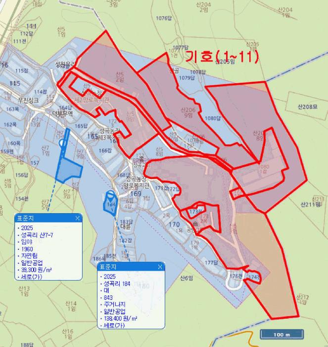 경상북도 포항시 북구 흥해읍 남송리 산206-4 임야 경매 사진 59