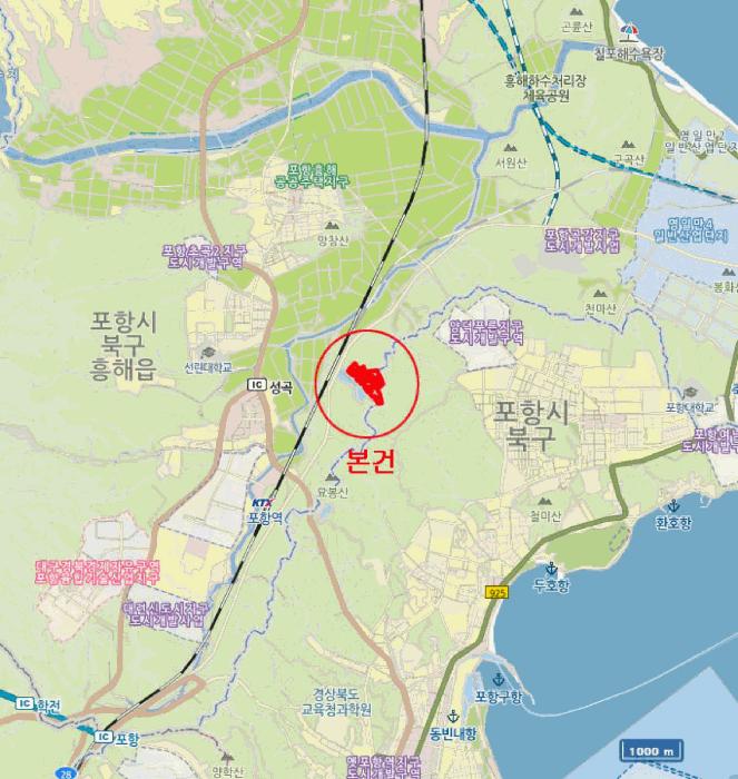 경상북도 포항시 북구 흥해읍 남송리 산206-4 임야 경매 사진 60