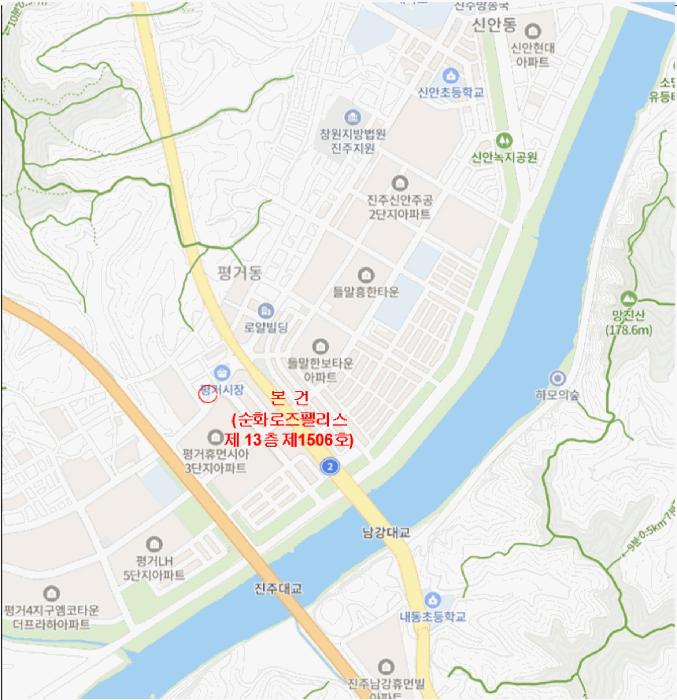 경상남도 진주시 평거동 300-10 순화로즈팰리스 13층1506호 오피스텔 경매 사진 10