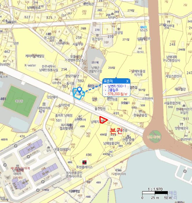 경상남도 남해군 남해읍 남변리 495-7 주택 경매 사진 16
