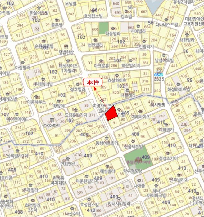 서울특별시 강서구 화곡동 409-92 인터시티빌라 제5층 제502호 다세대(빌라) 경매 사진 10