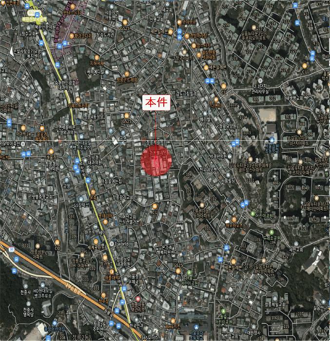 서울특별시 성북구 정릉동 206-130 가온팰리스 씨동 3층 303호 다세대(빌라) 경매 사진 10