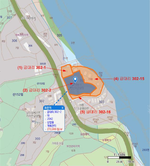 경기도 가평군 가평읍 금대리 302-1 근린시설 경매 사진 40