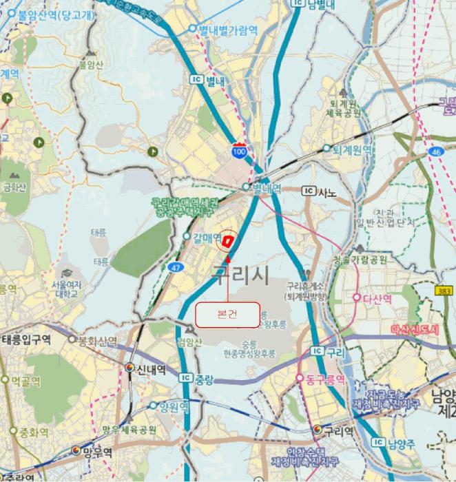 경기도 구리시 갈매동 552-17 현대테라타워구리갈매 5층에이521호 아파트형공장 경매 사진 21