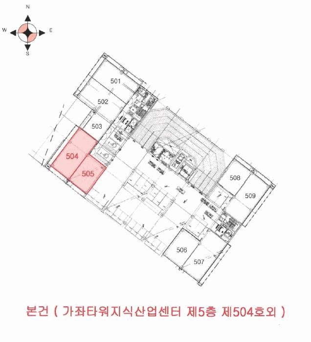 인천광역시 서구 가좌동 482-1 가좌타워지식산업센터 5층504호 아파트형공장 경매 사진 13