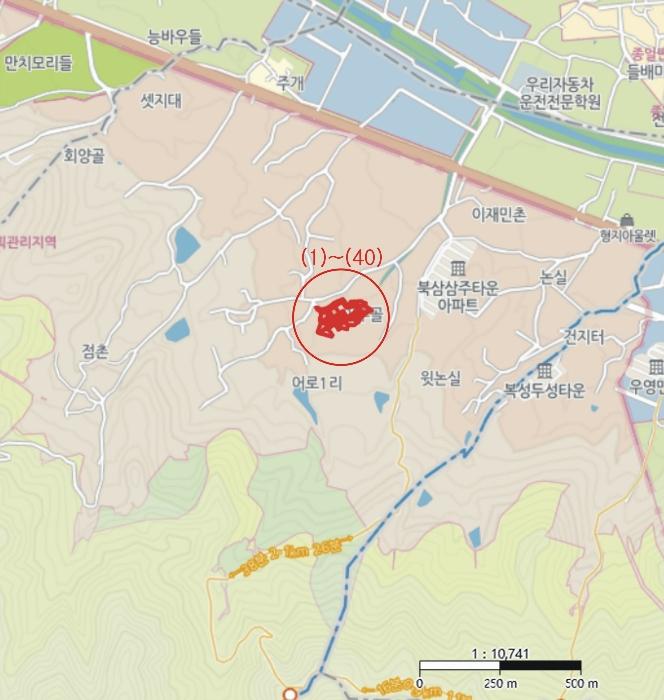 경상북도 칠곡군 북삼읍 어로리 427-5 답 경매 사진 67