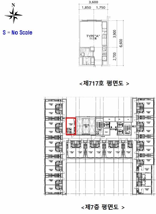 경기도 김포시 구래동 6871-46 스위트엠아크라시티2차 비동 7층717호 오피스텔 경매 사진 12