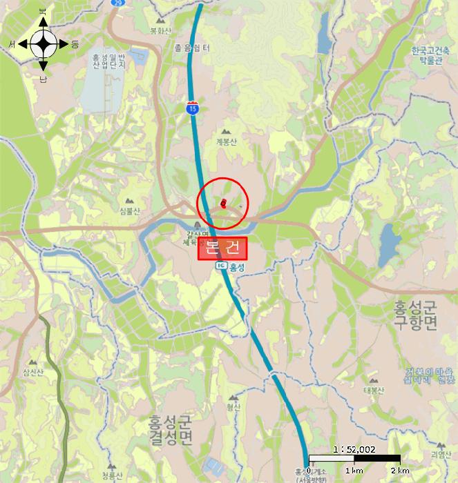 충청남도 홍성군 갈산면 내갈리 380-2 숙박시설 경매 사진 32