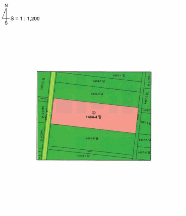 전라남도 장성군 장성읍 영천리 1484-4 답 경매 사진 6