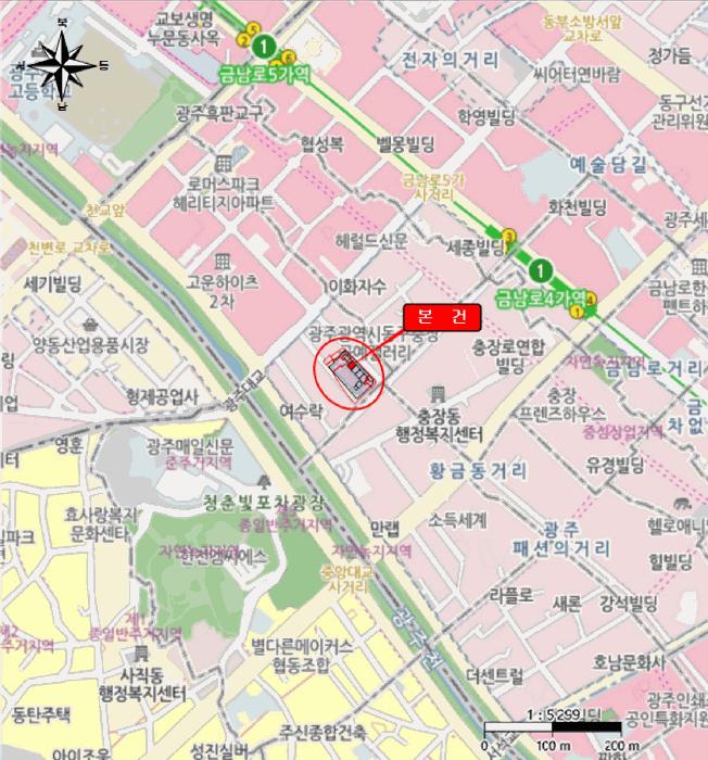 광주광역시 동구 수기동 68-1 금남로유탑유블레스원시티 1층102호 근린상가 경매 사진 22