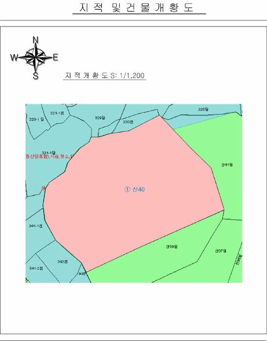 전라남도 장성군 서삼면 금계리 산40 임야 경매 사진 12