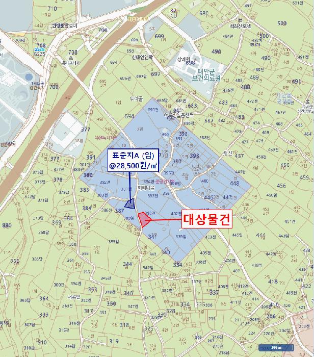 충청남도 태안군 태안읍 평천리 389 임야 경매 사진 7