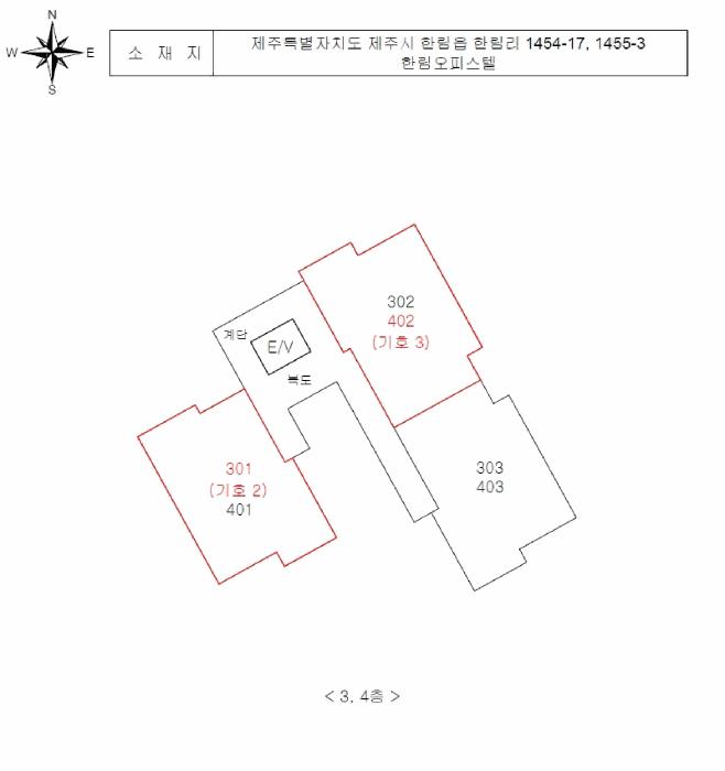 제주특별자치도 제주시 한림읍 한림리 1454-17 한림오피스텔 4층 402호 오피스텔 경매 사진 17