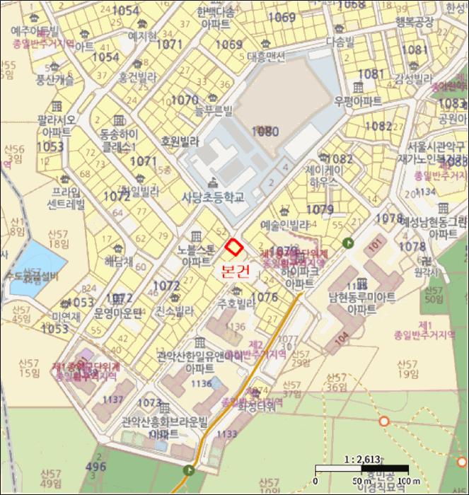 서울특별시 관악구 남현동 1072-100 제이엠빌리지 3층302호 다세대(빌라) 경매 사진 9