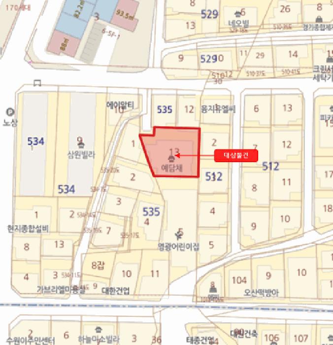 경기도 수원시 권선구 세류동 535-13 예담채 5층502호 다세대(빌라) 경매 사진 10