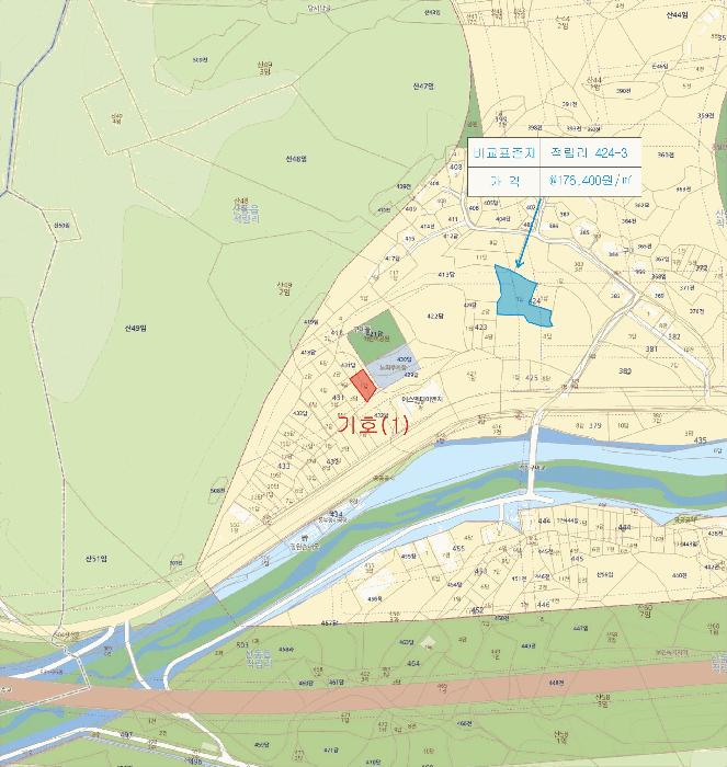 경상북도 구미시 산동읍 적림리 431-1 답 경매 사진 5