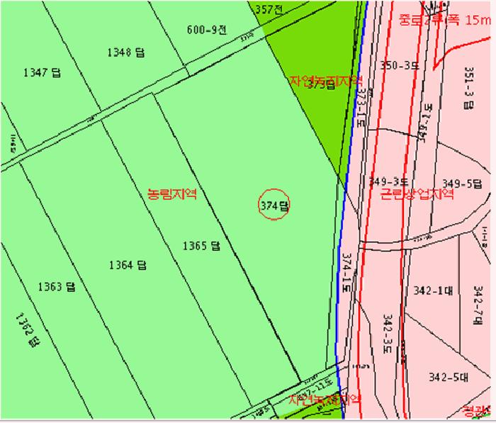 경상북도 구미시 해평면 문량리 374 답 경매 사진 6