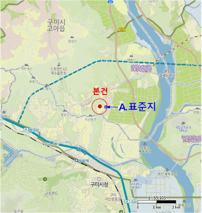 경상북도 구미시 고아읍 문성리 1634 대지 경매 사진 6