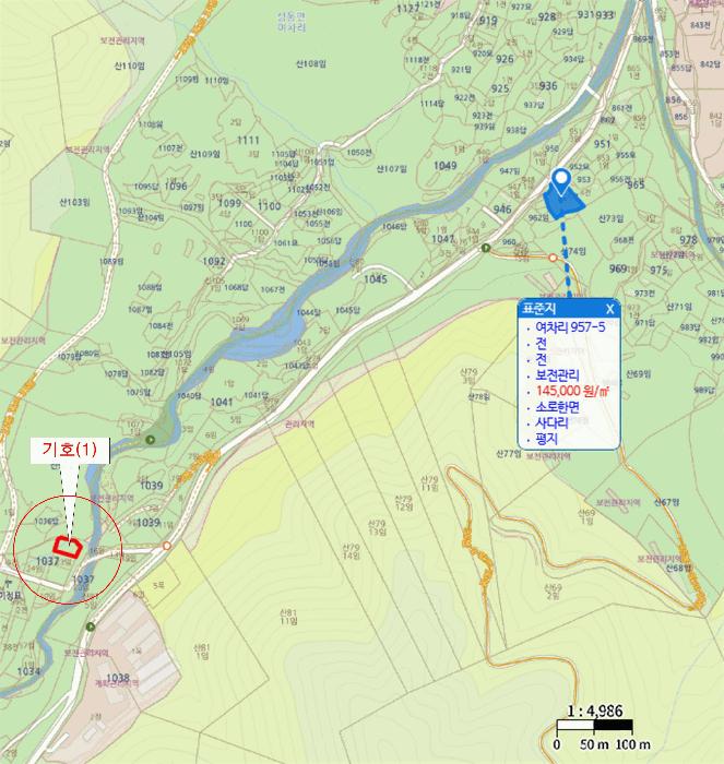경상남도 김해시 상동면 여차리 1037-3 임야 경매 사진 7