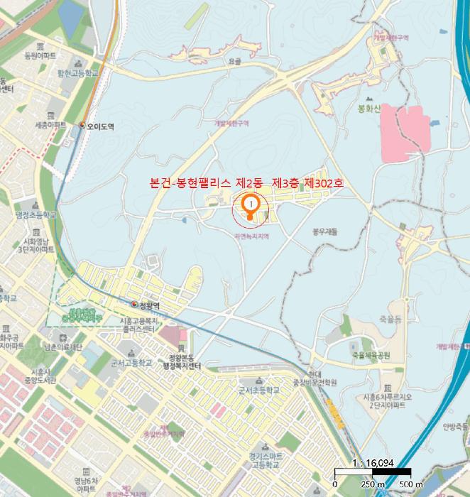 경기도 시흥시 정왕동 2243-5 봉현팰리스 2동 3층302호 다세대(빌라) 경매 사진 10