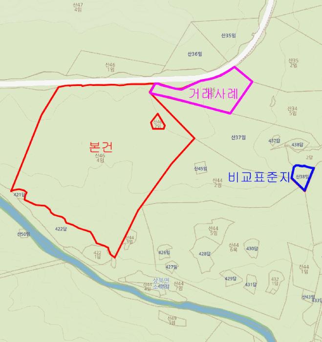 경상남도 양산시 상북면 소석리 산46-4 임야 경매 사진 5