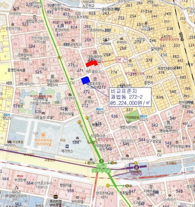 부산광역시 사상구 괘법동 270-12 숙박시설 경매 사진 11