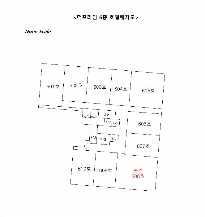 부산광역시 강서구 명지동 3603-2 더프라임 6층608호 근린상가 경매 사진 7