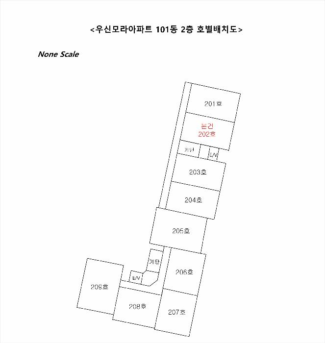 부산광역시 사상구 모라동 1362 우신모라아파트 101동 2층202호 아파트 경매 사진 6