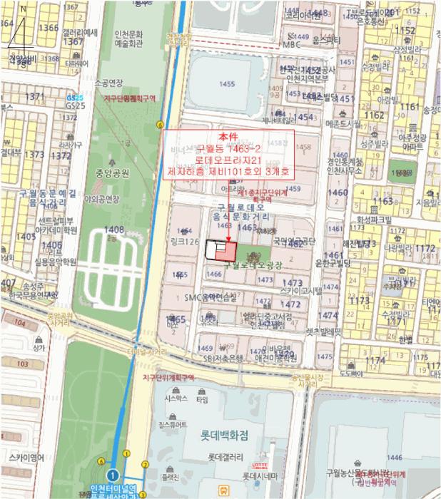 인천광역시 남동구 구월동 1463-2 로데오프라자21 지하층비202호 근린상가 경매 사진 25