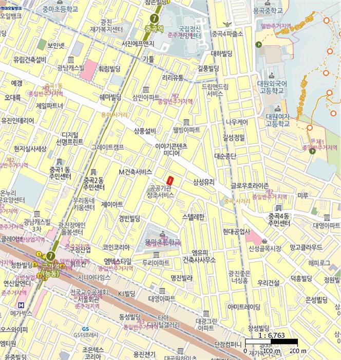 서울특별시 광진구 중곡동 150-233 스퀘어빌리지 4층404호 다세대(빌라) 경매 사진 5