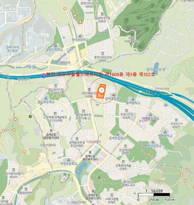 경기도 용인시 기흥구 동백동 574 호수마을월드메르디앙 1606동 3층302호 아파트 경매 사진 9