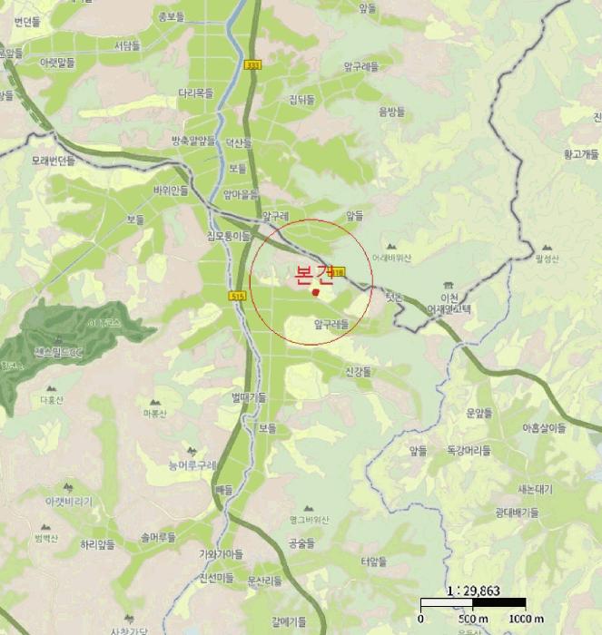 충청북도 음성군 금왕읍 호산리 173-22 임야 경매 사진 10