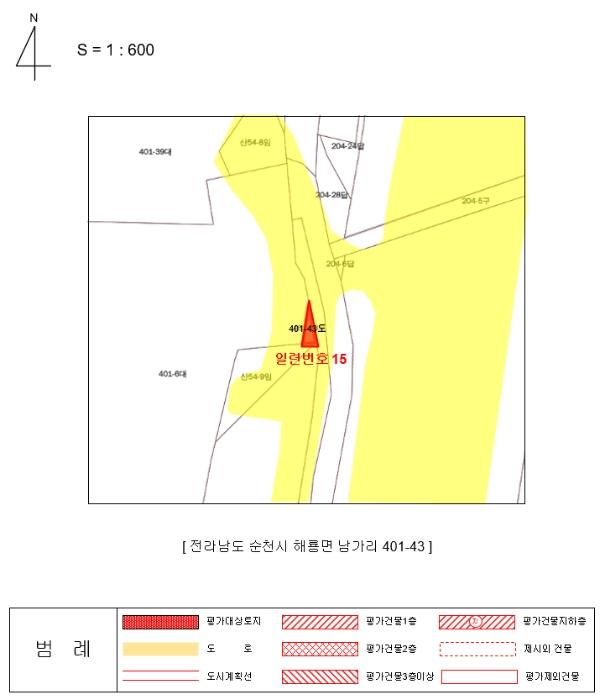 전라남도 순천시 해룡면 남가리 388-1 임야 경매 사진 36