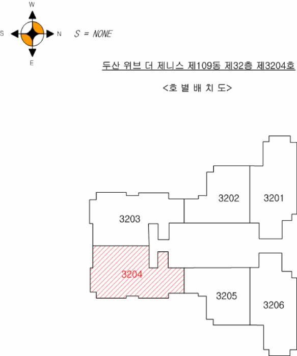 경상북도 포항시 북구 장성동 1612 두산위브더제니스 109동 32층 3204호 아파트 경매 사진 9