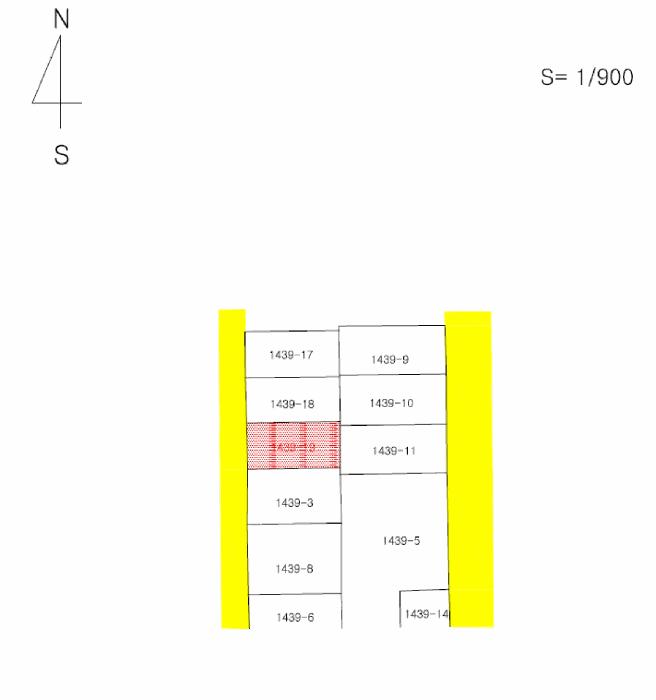 경상북도 포항시 북구 장성동 1439-19 대지 경매 사진 8