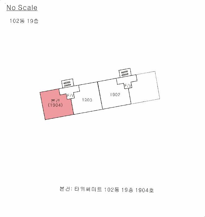 전북특별자치도 군산시 공단대로 54, 102동 19층1904호 (조촌동,타워써미트)구) 전북특별자치도 군산시 조촌동 3931 아파트 경매 사진 8