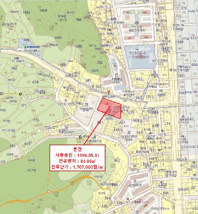 경상남도 진주시 하대동 641-33 진주쌍용아파트 101동 1층101호 아파트 경매 사진 4