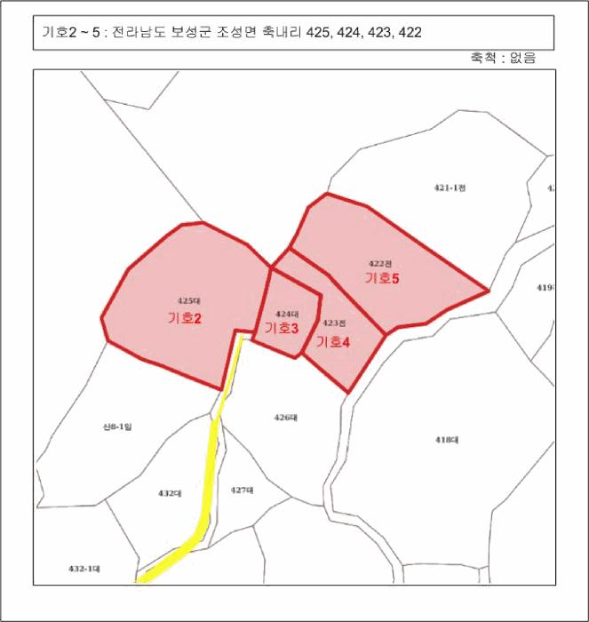 전라남도 보성군 조성면 축내리 402 전 경매 사진 21