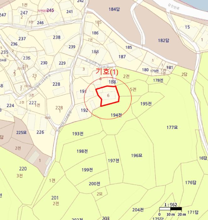경상남도 남해군 남해읍 입현리 188-6 대지 경매 사진 13