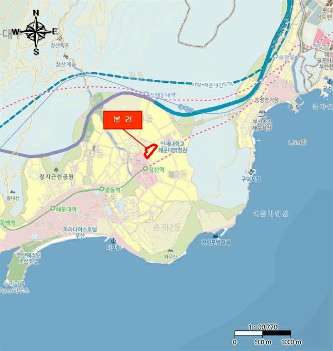 부산광역시 해운대구 좌동 1492 해운대케이씨씨스위첸 102동 6층603호 아파트 경매 사진 9