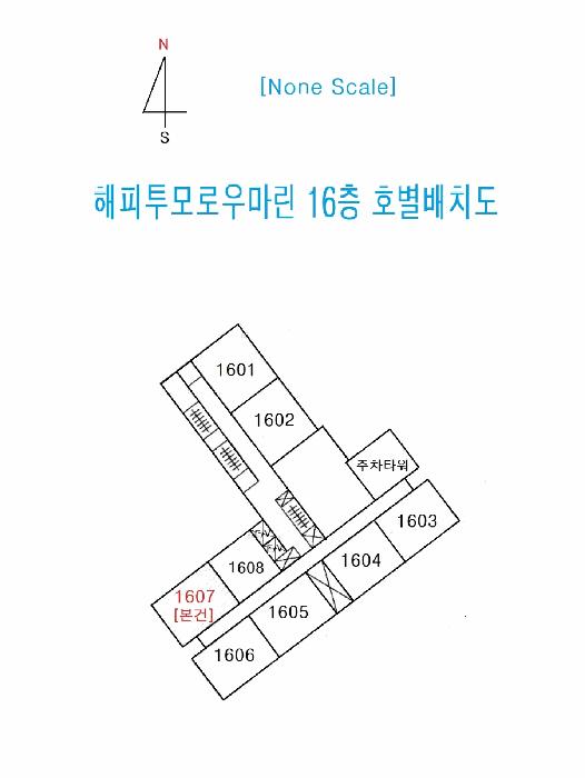부산광역시 해운대구 우동 639-3 해피투모로우마린 16층1607호 오피스텔 경매 사진 10