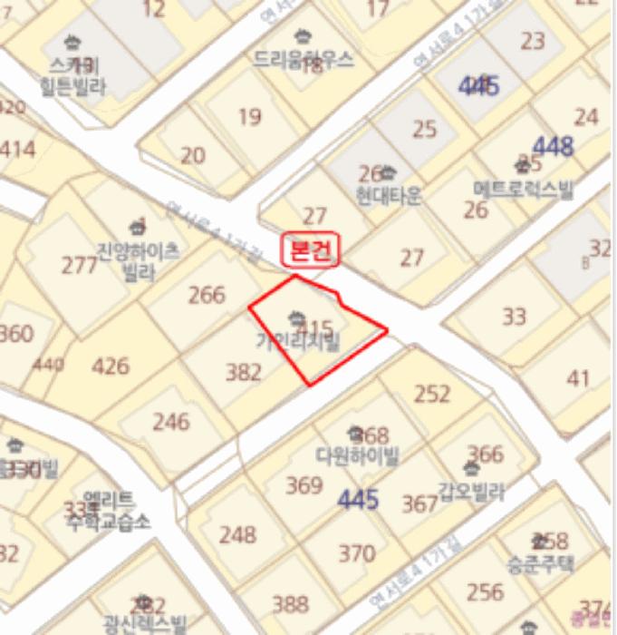 서울특별시 은평구 불광동 445-415 5층502호 다세대(빌라) 경매 사진 13