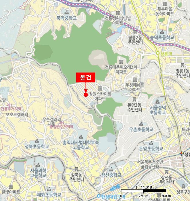 서울특별시 성북구 정릉동 508-115 지하층1호 다세대(빌라) 경매 사진 10