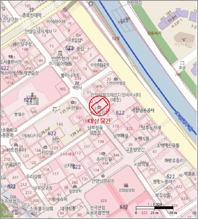 경기도 안양시 만안구 안양동 622-33 5층501호 다세대(빌라) 경매 사진 11