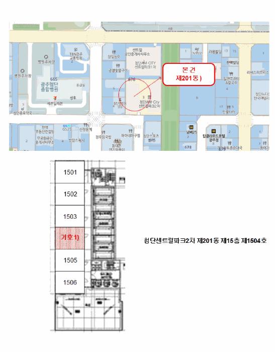 광주광역시 광산구 쌍암동 676-3 첨단센트럴파크2차 제201동 제15층 제1504호 도시형생활주택 경매 사진 14