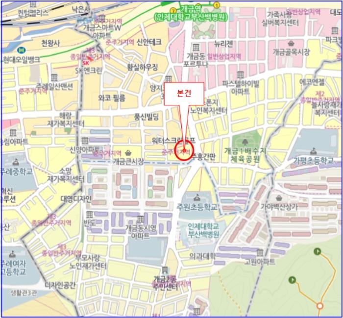부산광역시 부산진구 엄광로 37, 6층624호 (개금동,개금인제빌리지)구) 부산광역시 부산진구 개금동 527-220 오피스텔 경매 사진 9