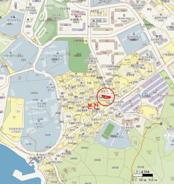 부산광역시 영도구 동삼동 499-3 2층조표19841호 다세대(빌라) 경매 사진 12